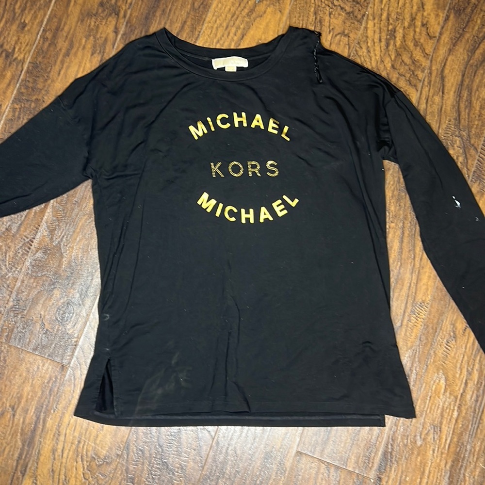 Michael kors black tee